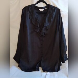 Avenue womens plus size dressy top